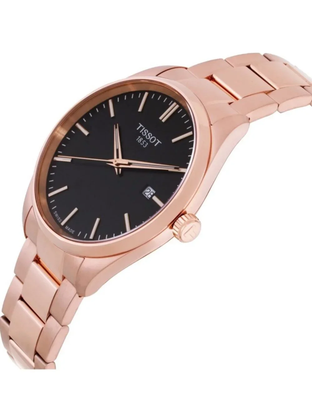 NWT Tissot PR 100 Quartz Black Dial Men's Watch